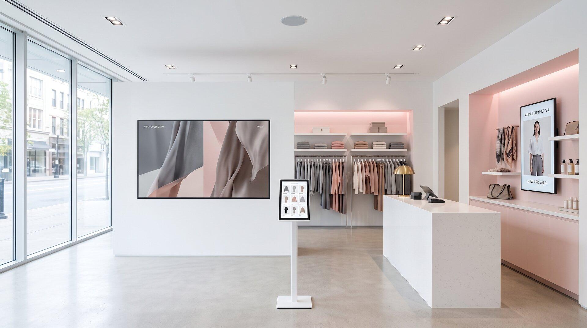 Modern retail store — ready to be activated.