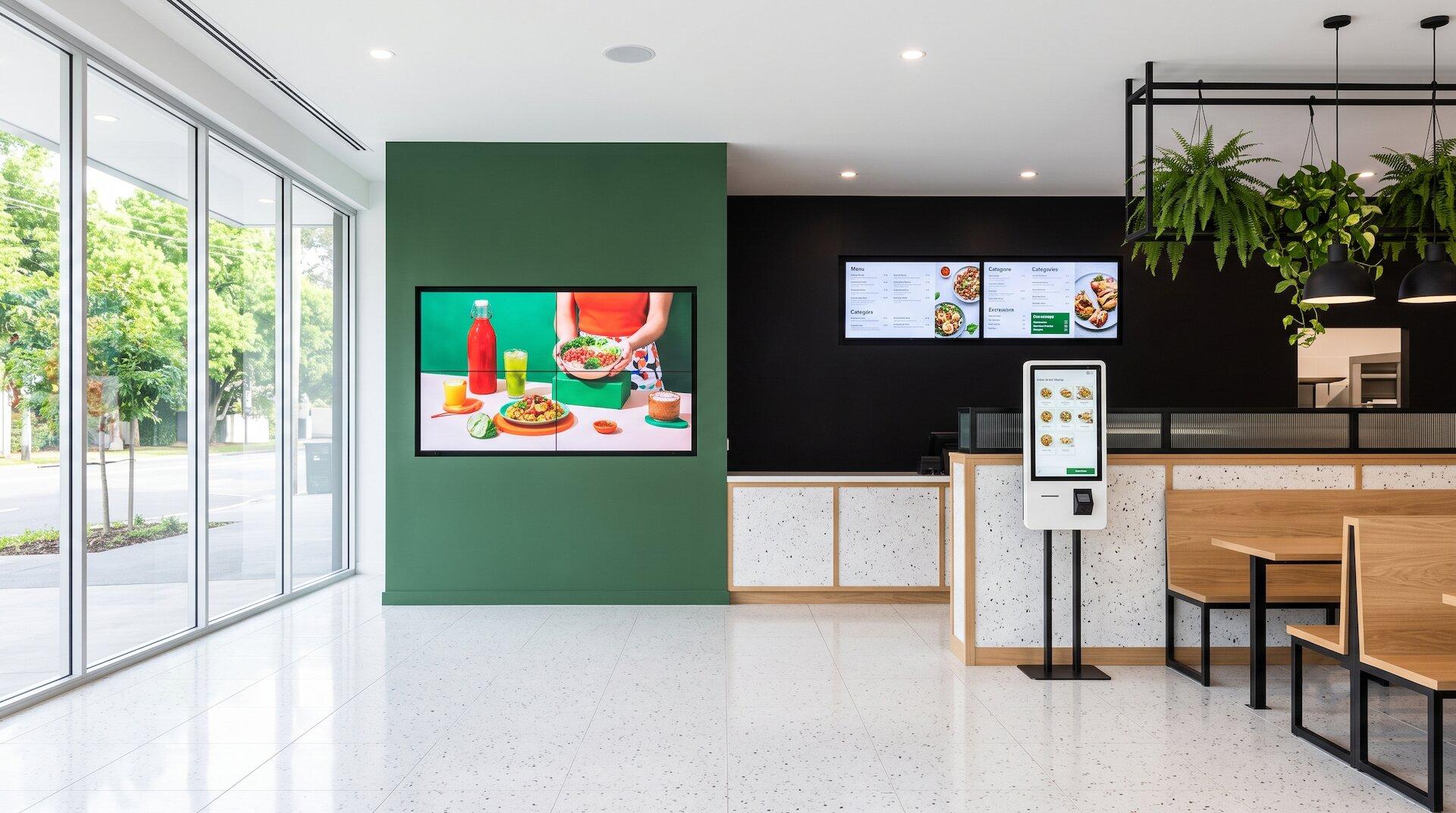 Modern fast-casual restaurant — ready to be activated.