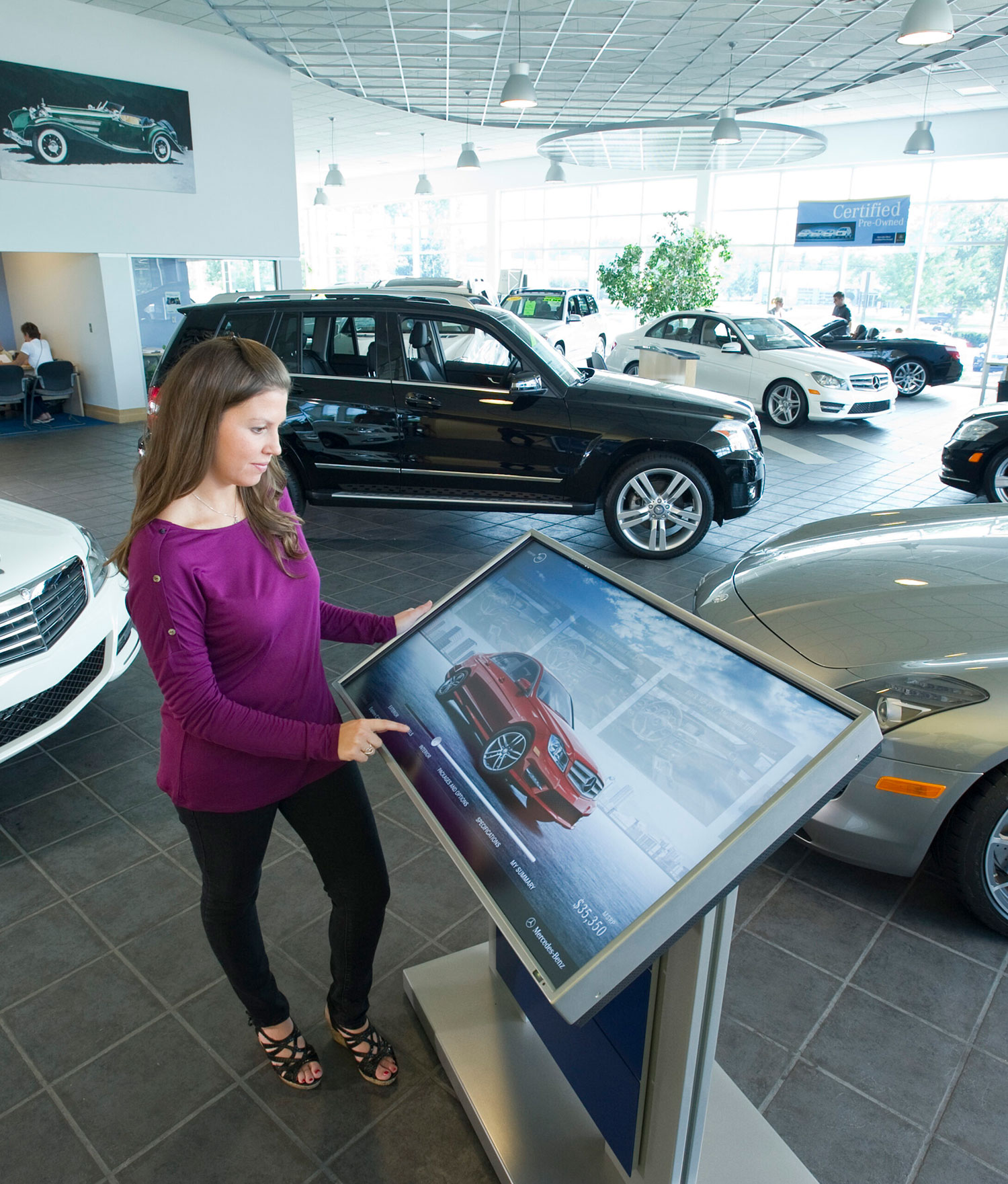 Showroom Digital Signage